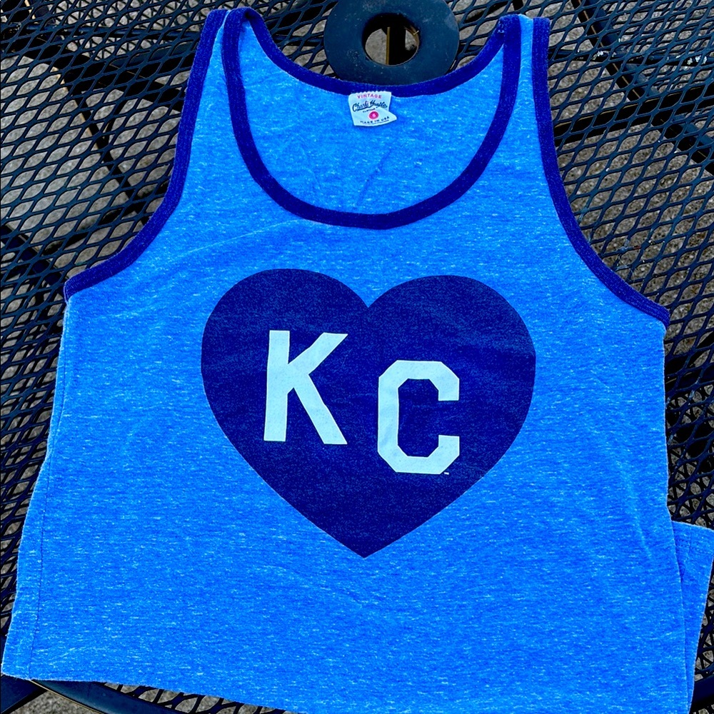 KC Heart Charlie Hustle Tank Top Size S